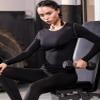 TAISIM Women's Dry Fit Compression Shirts Moisture Wicking Long Sleeve Base Layer for Workout, Running, Yoga,Cold Weather,Black,Grey,Red,Small view 2