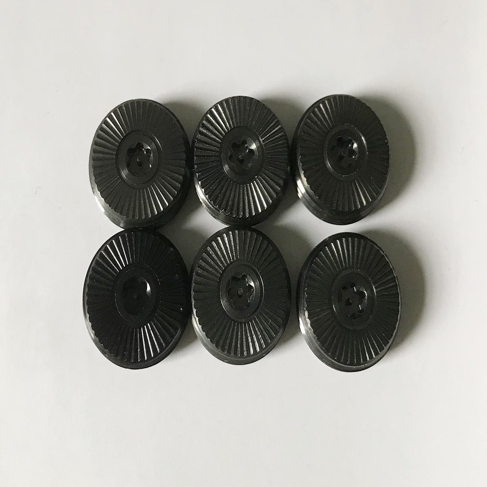 NineFit Basics 6 Piece Golf Weight Screw Fit for PXG GEN4 0311 0311X 0311P 0311XP 0311T 0311ST Irons (10g, 12.5g, 15g, 17.5g) - Black, Ambidextrous, Unisex, Standard Grip