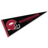Arkansas Razorbacks Football Helmet Pennant Flag view 1