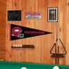 Arkansas Razorbacks Football Helmet Pennant Flag view 2
