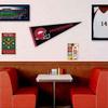Arkansas Razorbacks Football Helmet Pennant Flag view 3