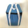 BuyBocceBalls New Listing - Premium Quality - Extra Heavy Duty Nylon Bocce Bag - Light Blue with White Handles view 4
