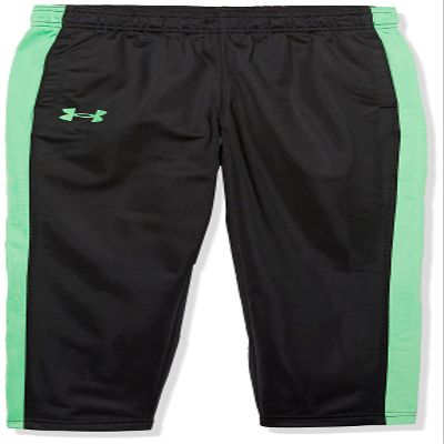 Under Armour UA Brawler Pant, Black/Extreme Green, 4