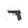 Army Armament R61 C2 Hi-Capa 5.1/4.3 Gas Blowback Airsoft Pistol view 3