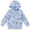 Bluey Big Boys Fleece Zip Up Hoodie Set Blue 8 view 3