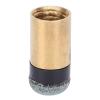 Dilwe Cue Pool Tip, 10pcs Billiards Snooker Pool Cue Pole Tip Replacement Parts Screwon Copper PU Leather(10mm 0.4in) view 4