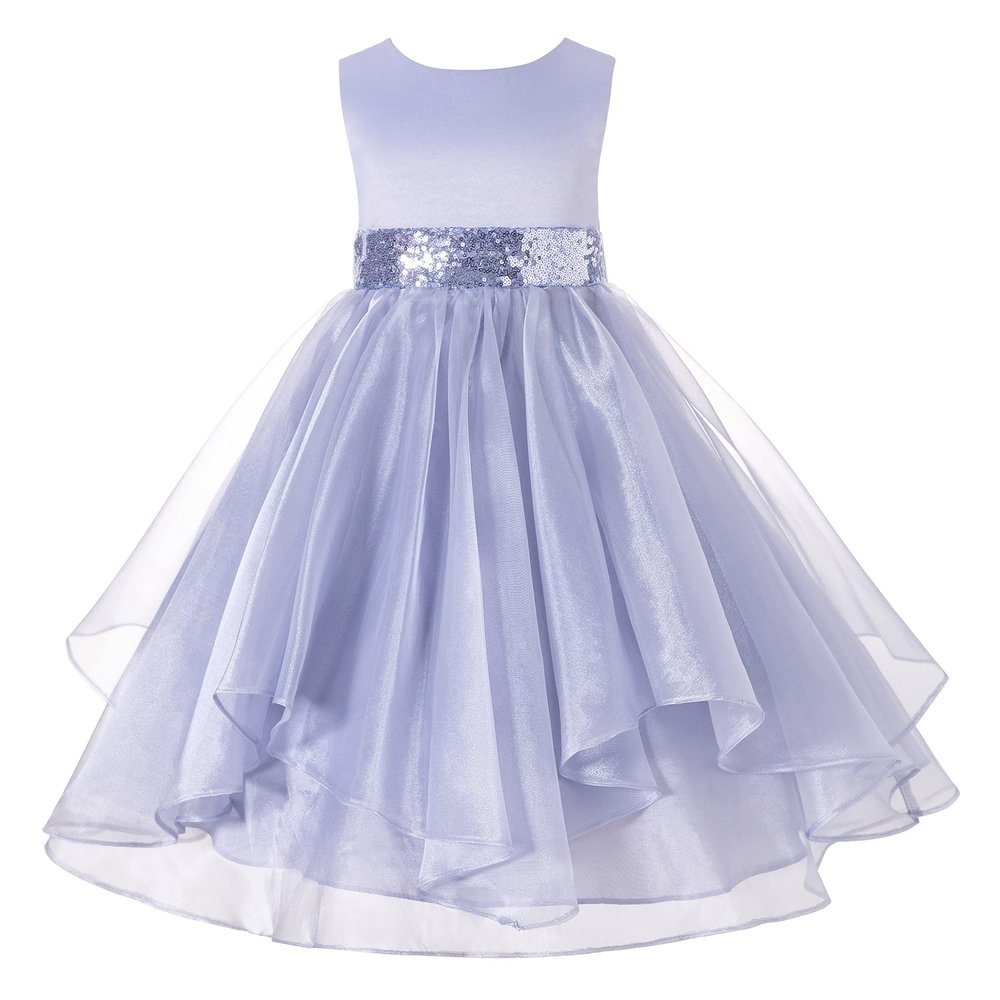 ekidsbridal Organza Flower Girl Dress Pageant Gown Special Occasion Dresses 012s 2