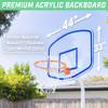 GoSports Splash Hoop Elite Pool Basketball Hoop with Premium Acrylic Backboard and Water Weighted Base view 2