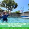 GoSports Splash Hoop Elite Pool Basketball Hoop with Premium Acrylic Backboard and Water Weighted Base view 4