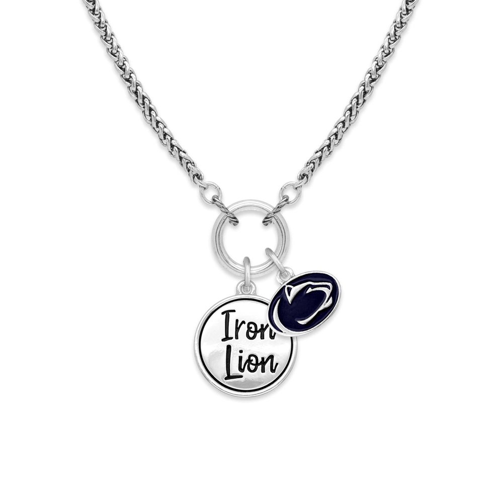 From the Heart Penn State Nittany Lions Iron Lion Twist and Shout Silver Necklace Jewelry
