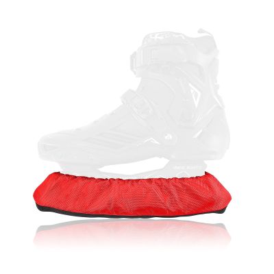 Hagsfire Skate Guards Hockey, Ice Skate Guards, Skate Guards for Figure Skating, Ice Skate Soakers Blade Covers for Kids Youth Adult, Ice Skating Accessories for Men Women Boys Girls (S,Red)