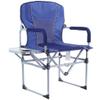 Camping Chair Folding Camping Chair with Side Table, Outdoor Portable Director's Chair, Easy to Carry Fishing Chair, Summer Beach Chair with Handle, Load Bearing 260lb view 1