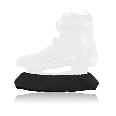 Hagsfire Skate Guards Hockey, Ice Skate Guards, Skate Guards for Figure Skating, Ice Skate Soakers Blade Covers for Kids Youth Adult, Ice Skating Accessories for Men Women Boys Girls (M, Black)