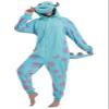 HvnTjvn Sulley Monster Inc Adult Onesie Animal Jumpsuit Unisex One-Piece Pajamas Cosplay Costume Sleepwear for Halloween christmas Women Men XL view 4