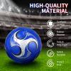 HyDren 2 Pcs Soccer Balls with Pump Official Size Soccer Ball for Game Training Indoor Outdoor Sport Gift for Child Youth Adult Back to School(Novelty Style,Size 4) view 4