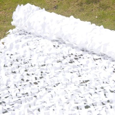 KGUDYS Filet de Camouflage,Neige Filet de Camouflage,Filet de Camouflage de Jardin,Peut tre utilis Comme pare-Soleil,Pour voitures,piscines,Restaurants,cltures,balcons,White-4x4m(13.1x13.1ft)