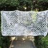 KGUDYS Filet de Camouflage,Neige Filet de Camouflage,Filet de Camouflage de Jardin,Peut tre utilis Comme pare-Soleil,Pour voitures,piscines,Restaurants,cltures,balcons,White-4x4m(13.1x13.1ft) view 3