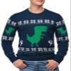 H2H Mens Slim Fit Casual Pullover Sweater Christmas Knitted Xmas Sweater Blue US M/Asia L (CMOSWL084) view 1