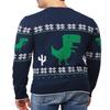 H2H Mens Slim Fit Casual Pullover Sweater Christmas Knitted Xmas Sweater Blue US M/Asia L (CMOSWL084) view 2