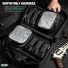 Savior Equipment Specialist Series Mini Range Bag Tactical Dual Pistol Handgun Revolver Bag Gun Carrying Case, X-Large Compartments w/Lockable Zippers, Deluxe Padded Shoulder Strap Included view 3