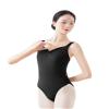 Daydance Tank Black Leotards for Women Ballet, Princess Sleeveless Gymnastics Leotards for Dance a Size up view 1