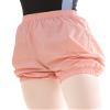 Phoeswan Dance Pants Shorts Ballet Ripstop Sauna Pants for Teen Girls Petite Women, Ballet Warm Up Pants Baggy Sport Sweat Pants for Dancing, Gym, Jogging, Pink Medium Short view 1