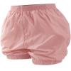 Phoeswan Dance Pants Shorts Ballet Ripstop Sauna Pants for Teen Girls Petite Women, Ballet Warm Up Pants Baggy Sport Sweat Pants for Dancing, Gym, Jogging, Pink Medium Short view 3