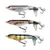 Proaovao 3pcs Saltwater Bass Fishing Lures, Plopper Fishing Bait Kit, Topwater Lures, Freshwater Spinnerbait Hard Swimbaits with Floating Rotating Tail (GZ11015-4.33" 0.53oz) view 1