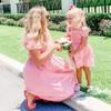 Mommy and Me Matching Dresses Maxi Summer Sling Dress Sleeveless Floral Print High Waist Beach Casual Family Matching Outfits Set X-Large view 3