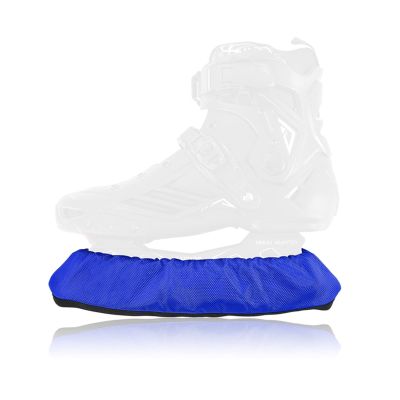 Hagsfire Skate Guards Hockey, Ice Skate Guards, Skate Guards for Figure Skating, Ice Skate Soakers Blade Covers for Kids Youth Adult, Ice Skating Accessories for Men Women Boys Girls (M, Blue)