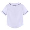 Yuji Itadori Kids Baseball Jersey Button Boys Short Sleeve T Shirts Hip Hop Fashion Casual Sports Solid Color Shirt (White,1T) view 2