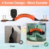 HLOGREE Kayak Handles 2 Pack,Orange Kayak Carry Handle with Rivets,Kayak Replacement Handles,Kayak Handles for Emotion/Pelican/Hobie/Lifetime/sit on top/Ocean/Wilderness Accessories,Kayak Parts view 3