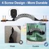 HLOGREE Kayak Handles 2 Pack,Kayak Carry Handle with Rivets,Kayak Replacement Handles,Kayak Handles for Emotion/Pelican/Hobie/Lifetime/sit on top/Ocean/Wilderness Accessories,Kayak Parts - Grey view 4