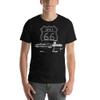 1966 Chevy Impala American Classic Car 66 Short-Sleeve Mens T-Shirt Black view 2