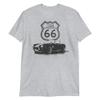 1966 high-Performance Pony car Cobra 66 Classic Car Art Short-Sleeve Unisex T-Shirt Sport Grey view 1