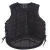 Equestrian Protective Black Vest Protector, Horse Riding Vest One Piece Armor with Extended Padding for Adults Boys Girls Children for Unisex(XL) view 1