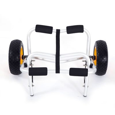 Kcelarec Kayak Cart Canoe Dolly Fishing Kayak Accessories Carrier Foldable Paddle Board Trolley Boat Trailer Transport (Style 2)