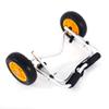 Kcelarec Kayak Cart Canoe Dolly Fishing Kayak Accessories Carrier Foldable Paddle Board Trolley Boat Trailer Transport (Style 2) view 3