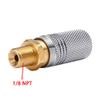 HMKUGO Paintball PCP 1/8" NPT Male Thread Coupler HPA CO2 Air Tank Refill Connector Quick Disconnect Quick Release Adapter Fitting view 2