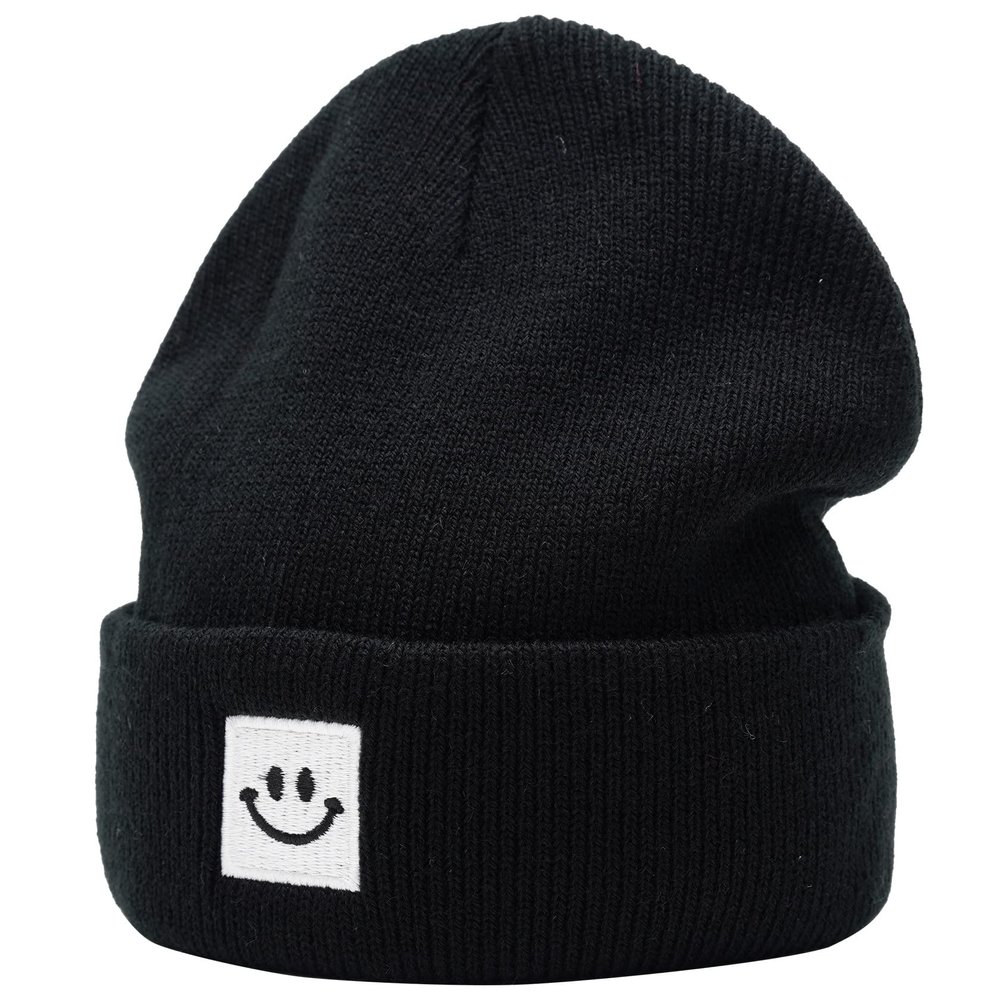 55cube Baby Beanie 6-12 Months 12-18 Months 24-36 Months Black