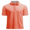 MAGCOMSEN Men's Polo Shirts Short Sleeve Athletic Performance Moisture Wicking Golf Fitted Business Casual Collared Shirts Orange view 3