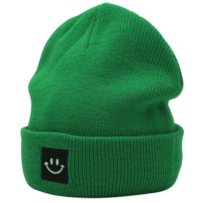 55cube Baby Beanie Hat 3-5 Years 5-8 Years Kelly Green