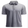 MAGCOMSEN Men's Polo Shirts Short Sleeve Athletic Performance Moisture Wicking Golf Fitted Business Casual Collared Shirts Dark Grey view 3