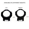 FOCUHUNTER Scope Rings, 34mm Scope Mount Rings for 20mm Picatinny, Tactical Rings 34mm Low/Medium Height Profile 34mm Scope Mount for Standard 20mm Base Standard Picatinny Rails (1.06 inch - Low) view 4