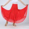 Honeystore Women's Latin Dance Skirts Swing Ballroom Party Waltz Dresses Costume 2606-Red view 3