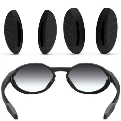 ToughAsNails Black Replacement Nose Pads Pieces for Oakley Forager OO9421 Sunglasses