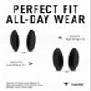 ToughAsNails Black Replacement Nose Pads Pieces for Oakley Forager OO9421 Sunglasses view 2