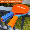 Banvih Badminton Set with 4 Rackets & Paddle Ball  Outdoor Yard Beach Lawn Camping Games, Great Easter Basket Stuffers for Kids Teens Adults Family, Fun Summer Sports Toys view 4