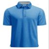 MAGCOMSEN Men's Polo Shirts Short Sleeve Athletic Performance Moisture Wicking Golf Fitted Business Casual Collared Shirts Sea Blue view 3