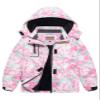 WULFUL Girl's Waterproof Ski Jacket Warm Fleece Hooded Winter Snow Coat
